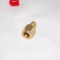 Adapter:1/4"MFL X1/2"ACME:R134a Drum/Vacuum Pump/R22 Manifold Gauge Connection