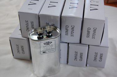 Lot:10 Compressor Blower Fan Motor Start Run Capacitor Replacement 50 uFD 370V