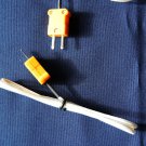 Type K Thermocouple Temperature Sensor w/Flat Pin mini Plug HVAC Multimeter Part