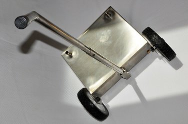 Milker Add-on Part: Mobile Base Steel Vacuum Tank Liquid Trap Collector Dolly