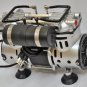 OIL-LESS VACUUM PUMP:Twin Piston .3 HP 3.4CFM Medic Science Lab Home Applicayion