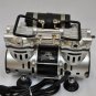 OIL-LESS VACUUM PUMP:Twin Piston .3 HP 3.4CFM Medic Science Lab Home Applicayion
