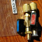 New Adapter Connector Hand Valve Control 1/4X5/16 Flare HVAC Manifold AC Tool