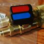 New Adapter Connector Hand Valve Control 1/4X5/16 Flare HVAC Manifold AC Tool