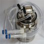 Goat Bucket Milker Vacuum pump SS Bucket Dwarf Claw Cluster Pulsator gauge Hoses