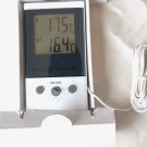 Indoor/Outdoor Digital Thermometer:Aquarium Wine Cooler Home Large LCD Display C