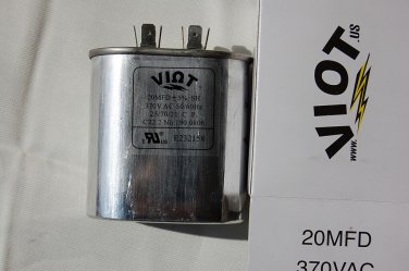 Compressor AC Furmance Blower Fan Motor Start Run Capacitor Replace 20uFD HVAC