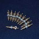 lot:10 Schroeder Schrader DIll Port Valve Core Replacement All Refrigerant HVAC