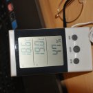 Indoor/Outdoor Digital Thermometer Aquarium/Wine Cooler Hygrometer 3Sensors New