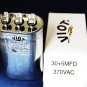 Compressor Furnace Blower Fan Motor Start Run Capacitor Dual:30+5uFD 370VAC HVAC