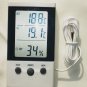 Indoor/Outdoor Digital Thermometer Hygrometer LCD Display Celsius Home/Office