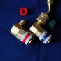 Car/Boat AC Port Quick Snap-on Coupler  + R134a Can Tap 1/4FL Manifold Gauge Set