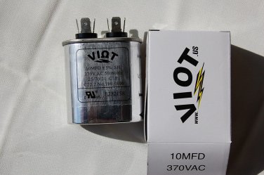 Compressor Blower Fan Motor Start Run Capacitor Replace 10uFD 370V HVAC Workshop