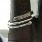 Transformation - Handforged Artisan Ring in Sterling Silver - size 6.5