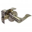 Satin Nickel Keyed Entry Reversible Lever Lock Door Lock