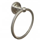 Satin Nickel Towel Ring 7" Diameter Towel Hardware Bath Hardware
