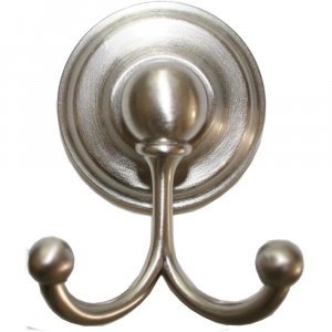 Satin Nickel Robe Hook Bath Hardware