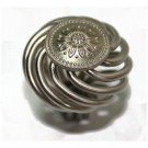 25 Olympia Cabinet Knob Birdcage Knob Satin Nickel 1-3/8" Diameter 1201
