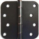 24 Oil Rubbed Bronze Door Hinge 4.0X4.0" With 5/8" Radius Corners