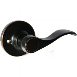 Dark Oil Rubbed Bronze Dummy Lever Lock Door Lock