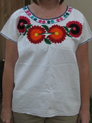 Embroidered Blouse - Sunflower