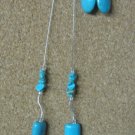 Turquoise & Sterling Necklace Set - 2