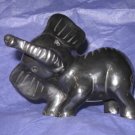 Black Clay Elephant