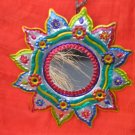 Tin Mirror - Flower