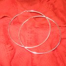 Sterling Silver Hoops - Large