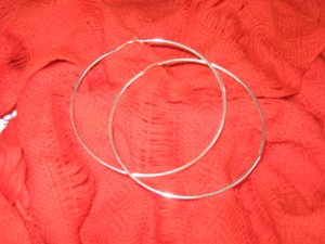 Sterling Silver Hoops - Large