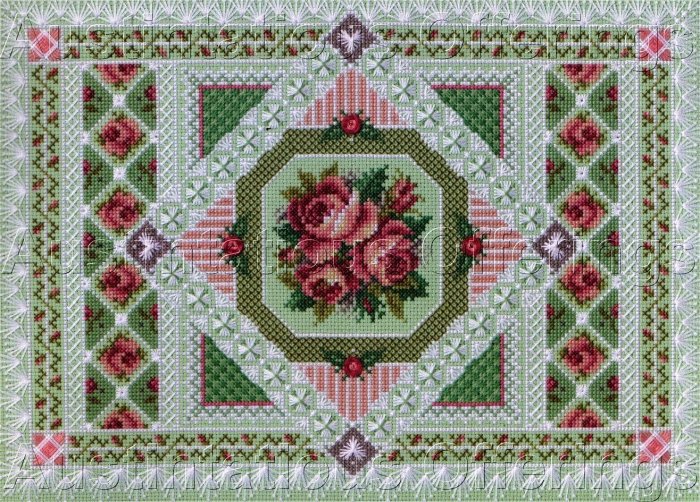 Схема rose garden sampler