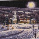 RARE VANBEEK CHRISTMAS WINTER SLEIGHRIDE BY MOONLITE NEEDLEPOINT KIT