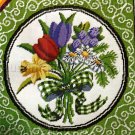 RARE  MEREDITH GLADSTONE COUNTED NEEDLEPOINT KIT SPRING TULIP BOUQUET
