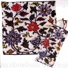 RARE CHINESE ORNAMENTAL FLORAL NEEDLEPOINT KIT PILLOW, PORTRAIT, OR 2 SIDED EYEGLASS CASE WINTERTHUR