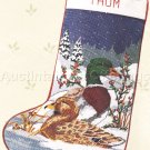 RARE WINTERING MALLARDS NEEDLEPOINT CHRISTMAS STOCKING KIT MALLARD DUCK PAIR