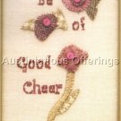 WOOLIES CHARMING  PRIM STYLE WOOL FELT APPLIQUE EMBROIDERY  & CROSS STITCH KIT  TWISTED THREADS