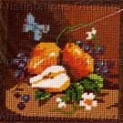 BETH RIENSTRA  BLOSSOMS AND PEARS FRUIT JIFFY NEEDLEPOINT KIT  STILL LIFE