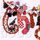 Rare Baatz Holiday Sampler Beaded Cross Stitch Kit Merry Christmas Charms
