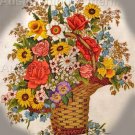 Exquisite Summer Roses Floral Crewel Embroidery Kit Adele Veres