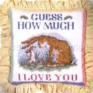 BED TIME STORY GUESS HOW MUCH I LOVE YOU NEEDLEPOINT PILLOW KIT
