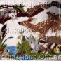 Rare Woodland Animals Crewel Embroidery Kit Possum Deer