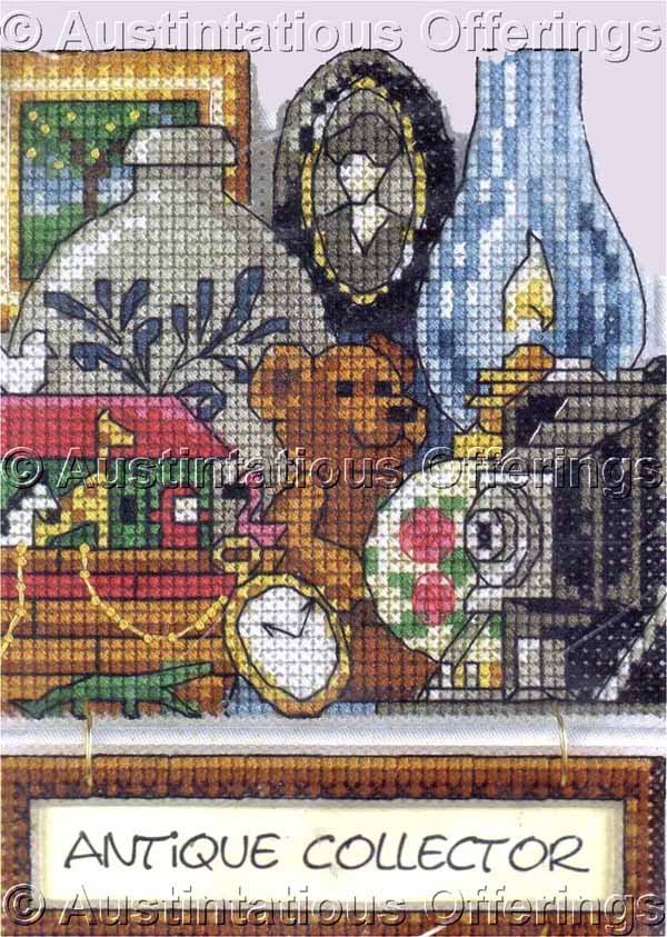 JACKINS COUNTED CROSS STITCH RARE ANTIQUE COLLECTOR KIT