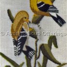 Rare Ruth Houseworth Bird Jiffy Crewel Embroidery Kit  American Gold Finches