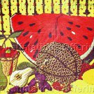 Rare Summer Fruit Still Life Crewel Embroidery Kit Watermelon Pears Berries