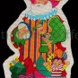 Rare Wilson Traditional Radko Troubadour Ornament Santa Hand Painted Needlepoint Canvas Kitted