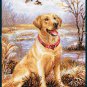 Melenteva Labrador Retriever Cross Stitch Kit Duck Hunting Companion Dog
