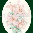 Rare Barbara Mock Sweet Lilies Cross Stitch Kit Spring Floral Spray