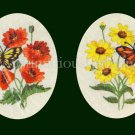 Rare Eleanor Engel Summer Crewel Embroidery Kits Butterflies