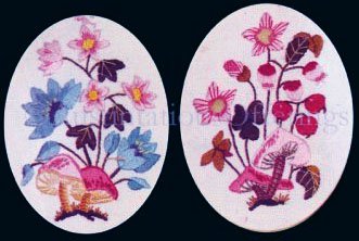 Rare Eleanor Engel Summer Crewel Embroidery Kits Butterflies