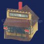 RARE GENERAL STORE MUSICAL BUILDING PLASTIC CANVAS NEEDLEPOINT KIT
